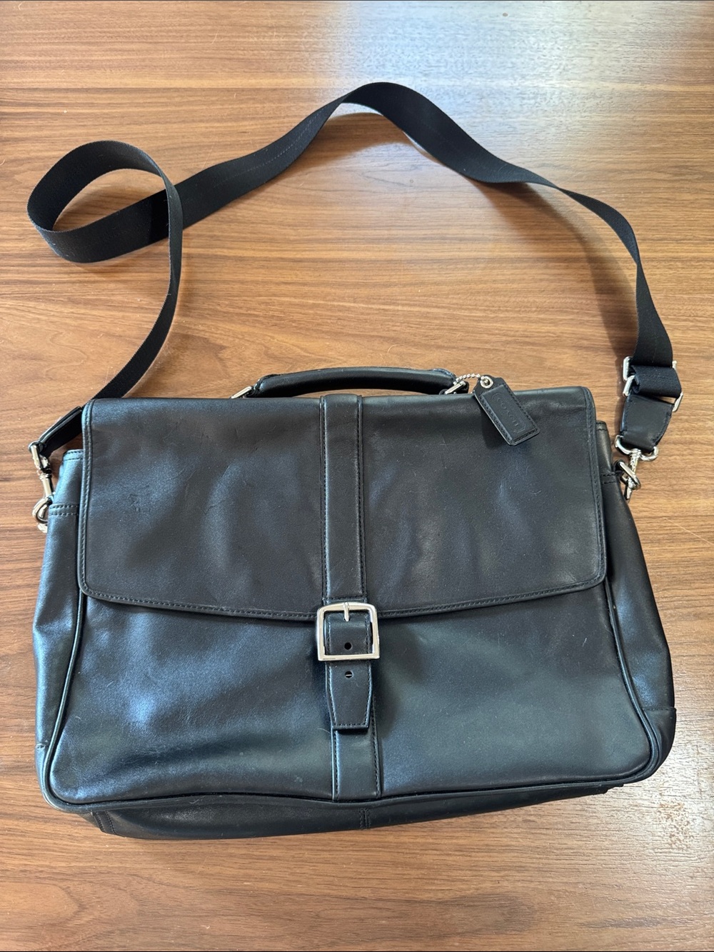 Vintage coach messenger bag